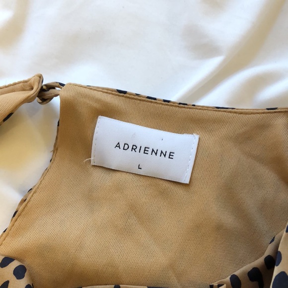 NWOT Adrienne Leopard Dress - Picture 4 of 6